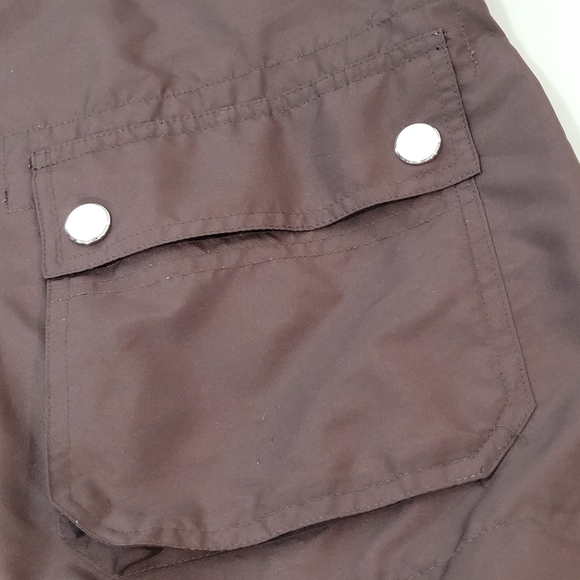 LRL Ralph Lauren Brown Short Utility Field Jacket - Size L - Picture 12 of 16